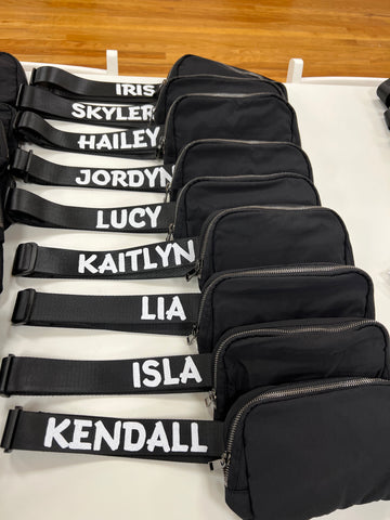 Personalized Belt Bags